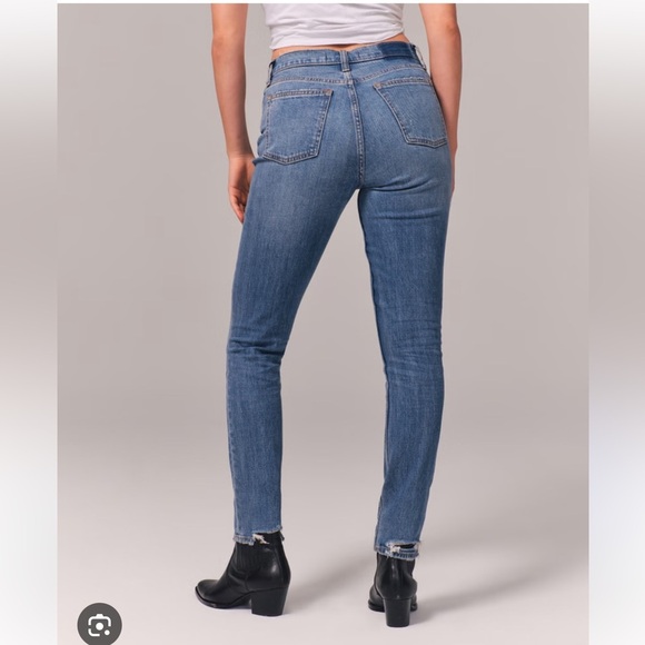 Abercrombie & fitch the skinny high rise curve love size 29/8 - Picture 2 of 9